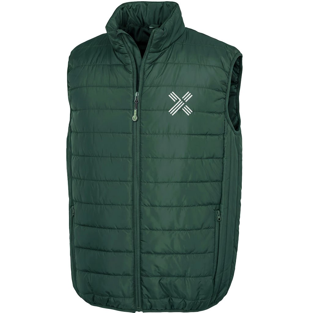 Green gelit puffer jacket